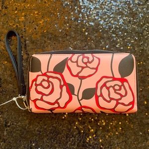 Betsy Johnson Rose Wallet 🌹